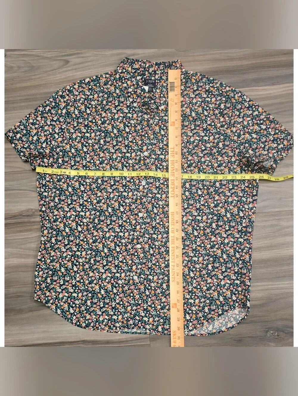 J.Crew Men’s Flex Washed Floral Button Up Shirt XXL Multicolor NWT `$79.50
